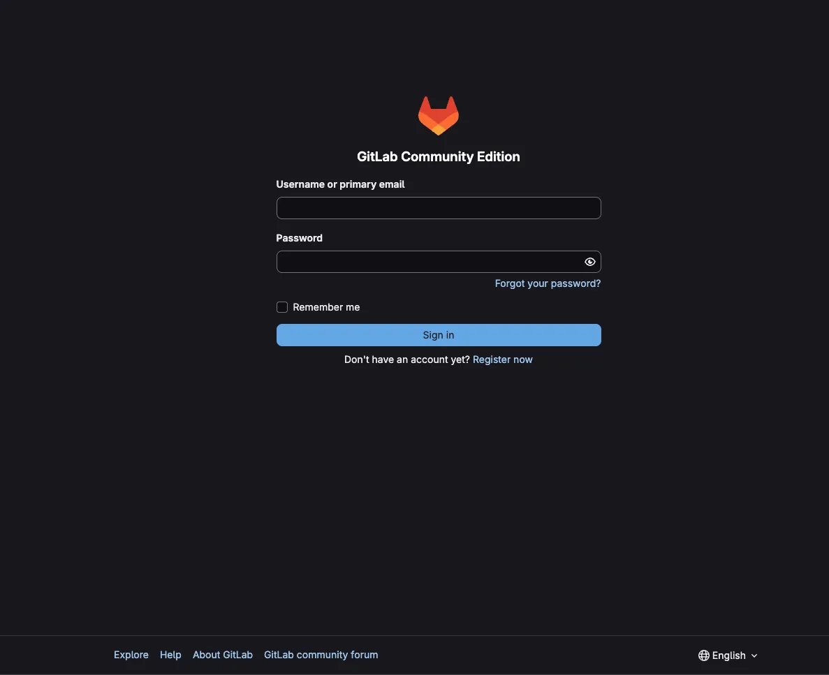 Login Page