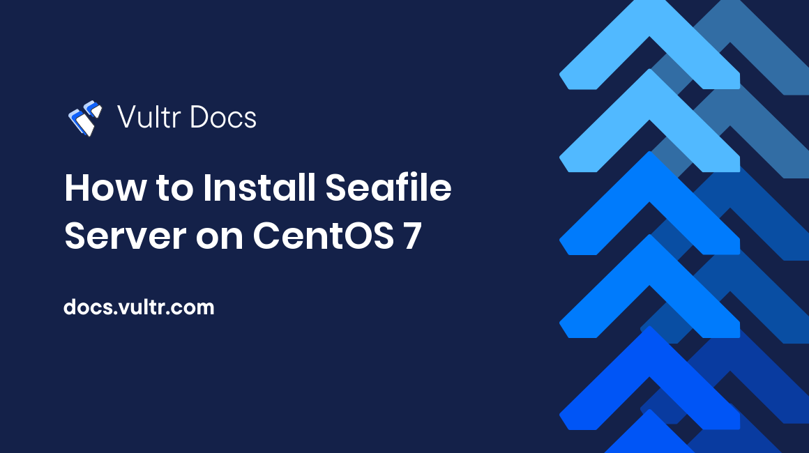 How to Install Seafile Server on CentOS 7 header image