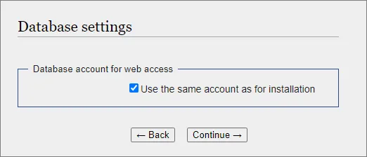 DatabaseInstall