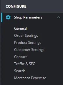 Config PrestaShop