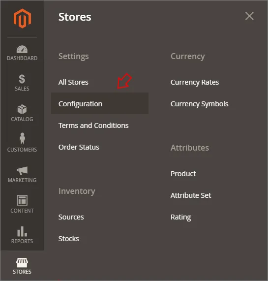 Store Configuration