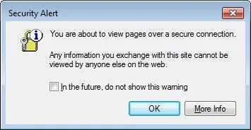 Screenshot of Internet Explorer error message