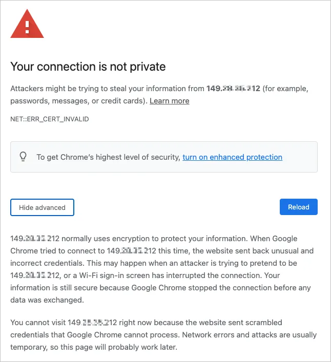 Screenshot of Chrome Step 2