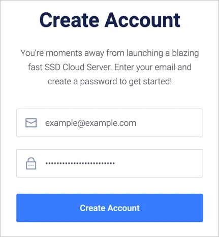 Create account