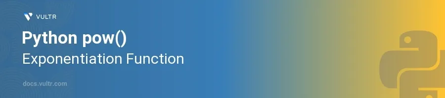 pow() header image
