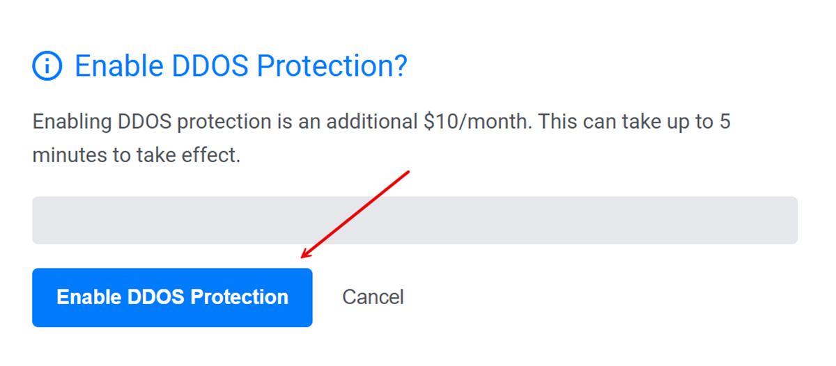 Confirm DDoS Protection