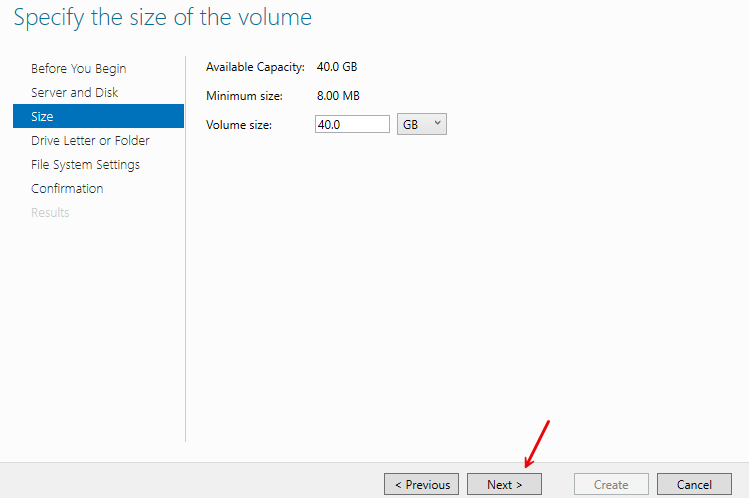 Set the Vultr Block Storage Volume Partition Size