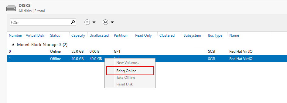 Bring a Vultr Block Storage Volume Online