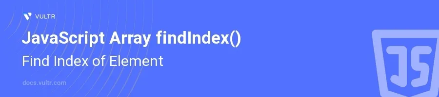 findIndex() header image