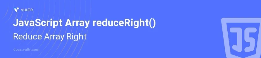 reduceRight() header image