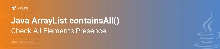 containsAll() header image