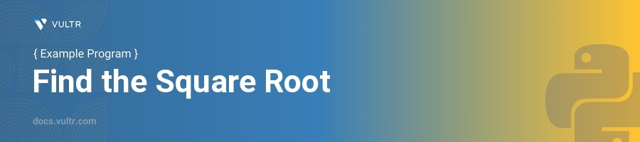 Find the square root header image