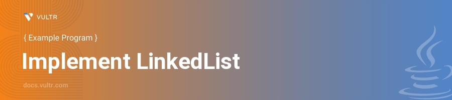 Implement linkedlist header image