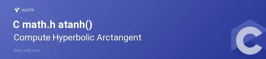 atanh() header image