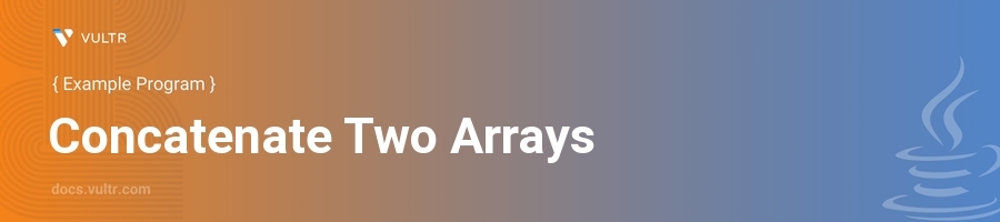 Concatenate two arrays header image