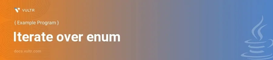 Iterate over enum header image