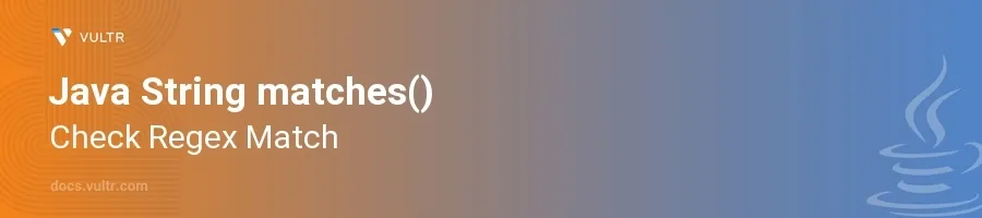 matches() header image