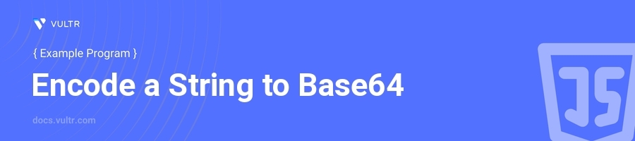 Encode a string to base64 header image