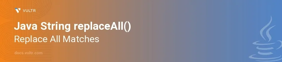 replaceAll() header image