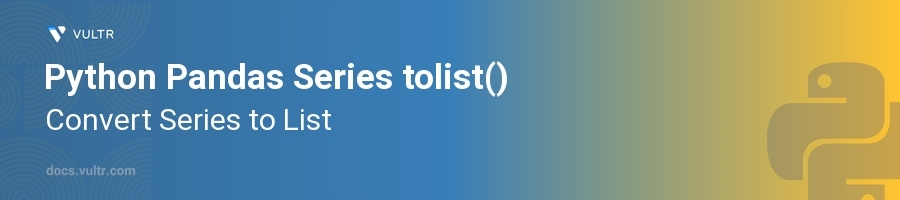 tolist() header image