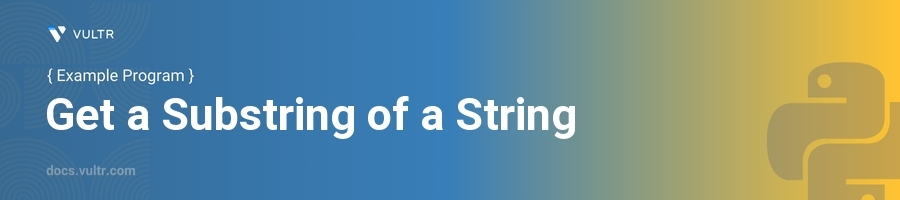 Get a substring of a string header image