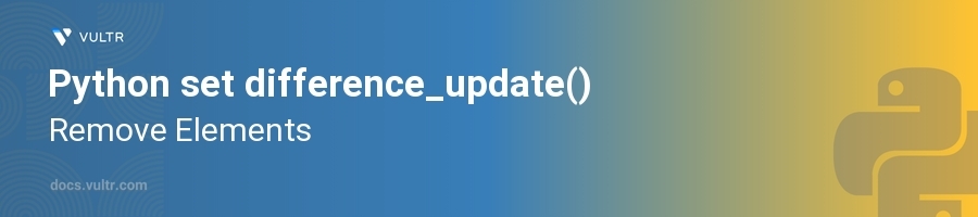 difference_update() header image