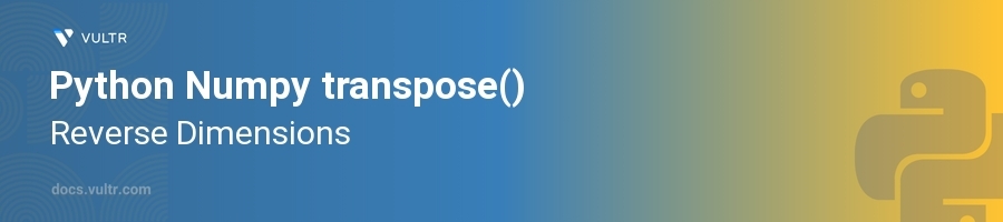 transpose() header image