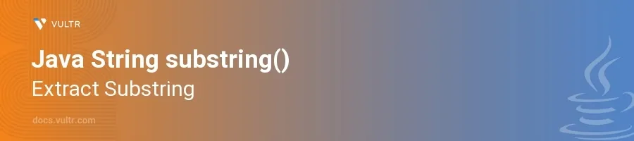 substring() header image