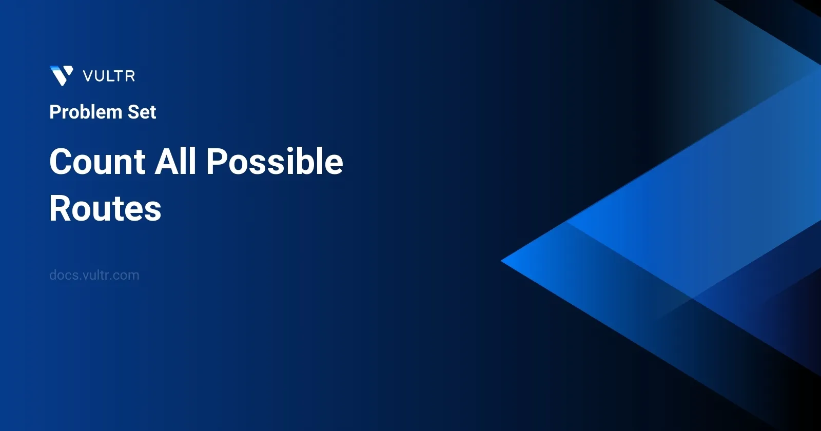 Count All Possible Routes header image