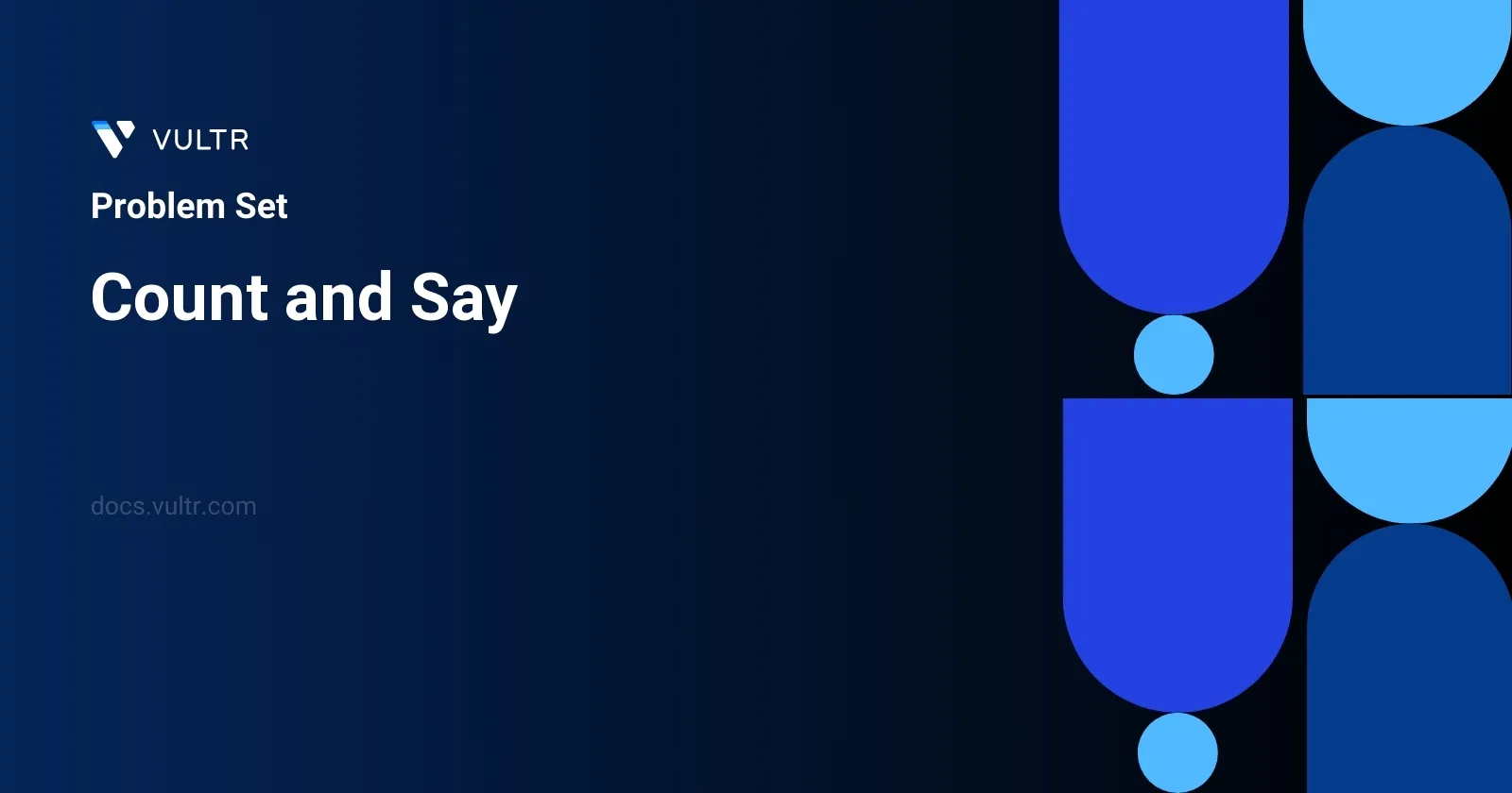 Count and Say header image