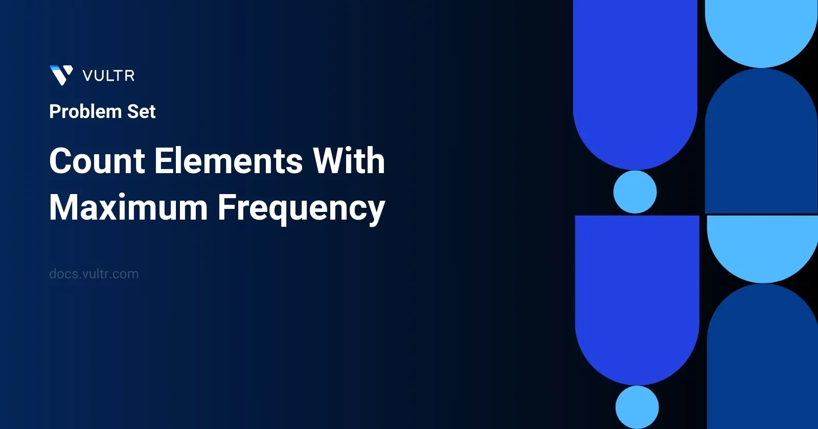 Count Elements With Maximum Frequency header image