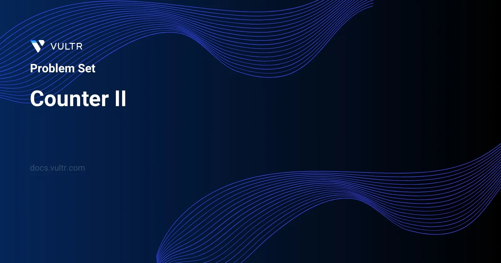 Counter II header image