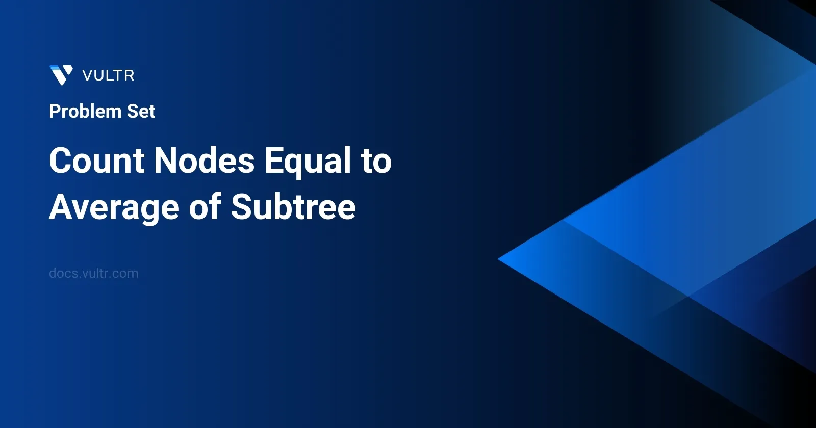 Count Nodes Equal to Average of Subtree header image