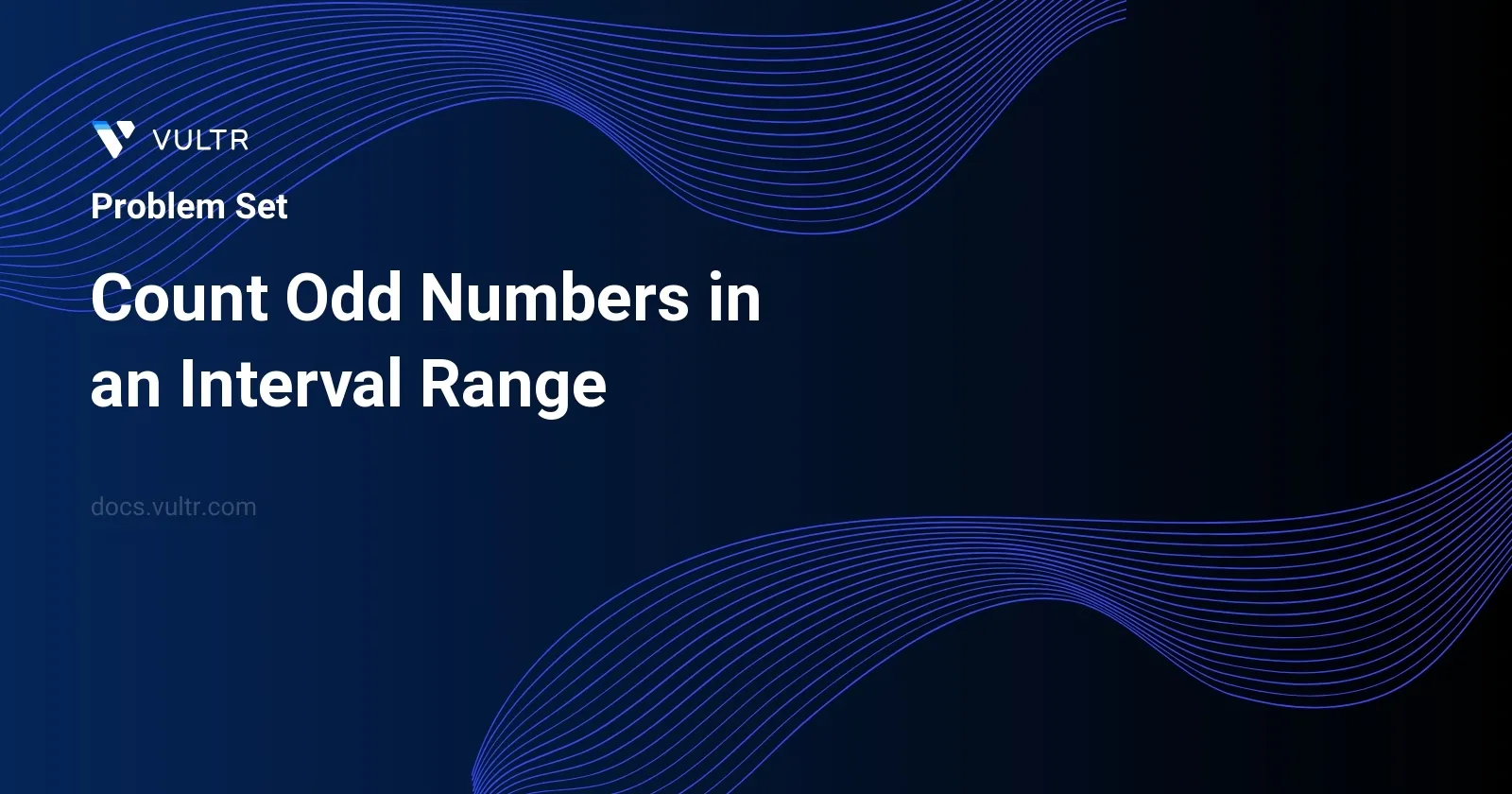 Count Odd Numbers in an Interval Range header image