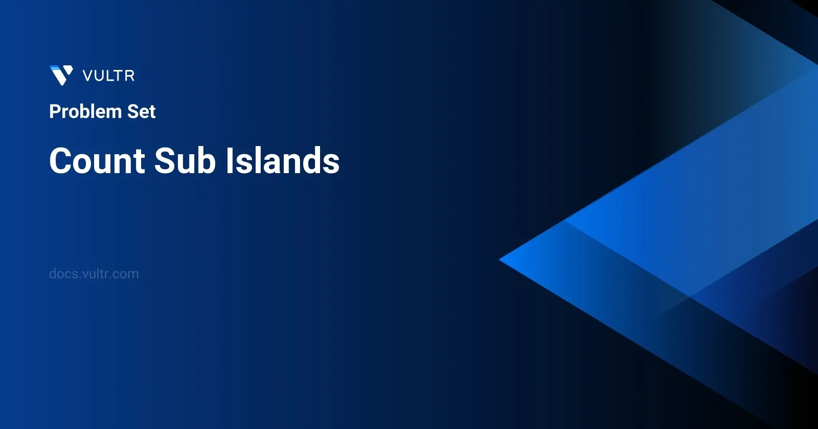 Count Sub Islands header image