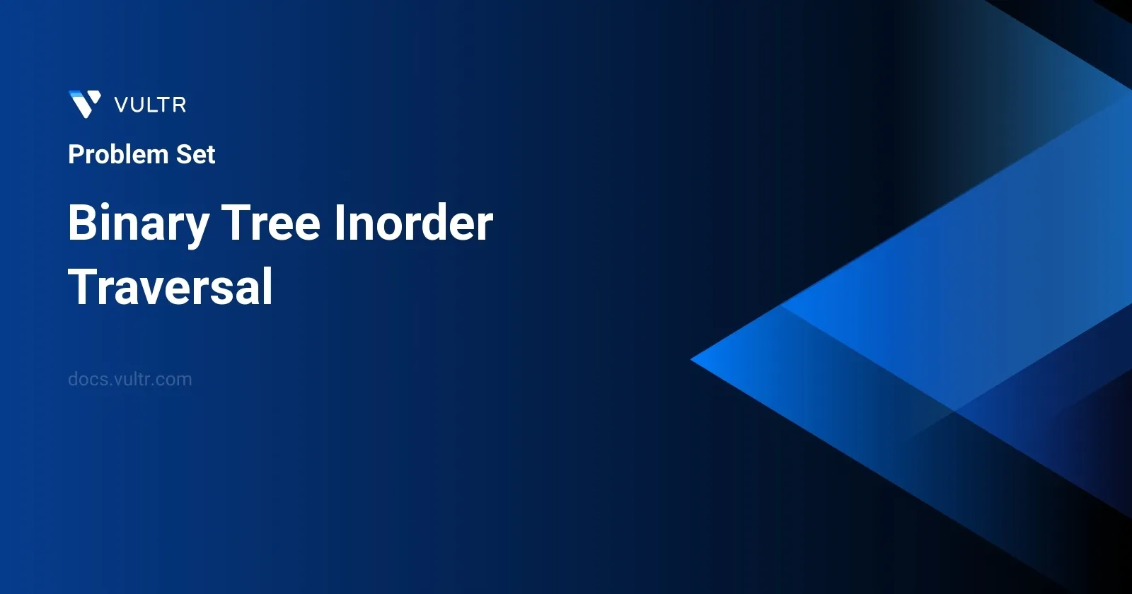 Binary Tree Inorder Traversal header image