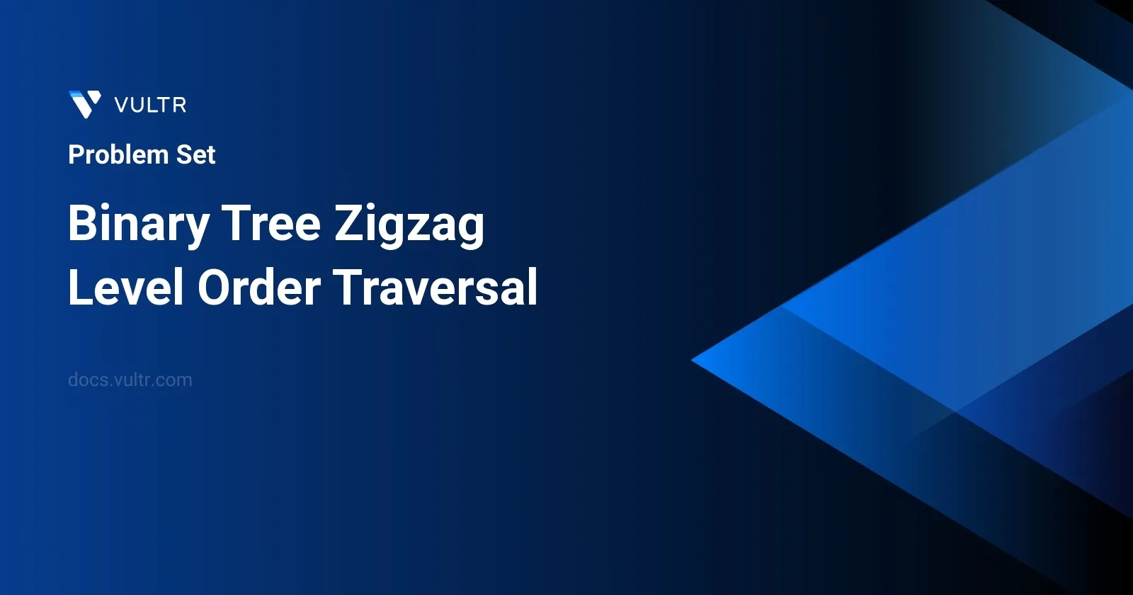 Binary Tree Zigzag Level Order Traversal header image