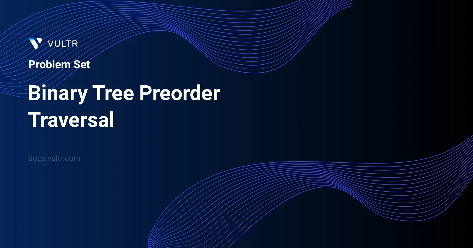 Binary Tree Preorder Traversal header image