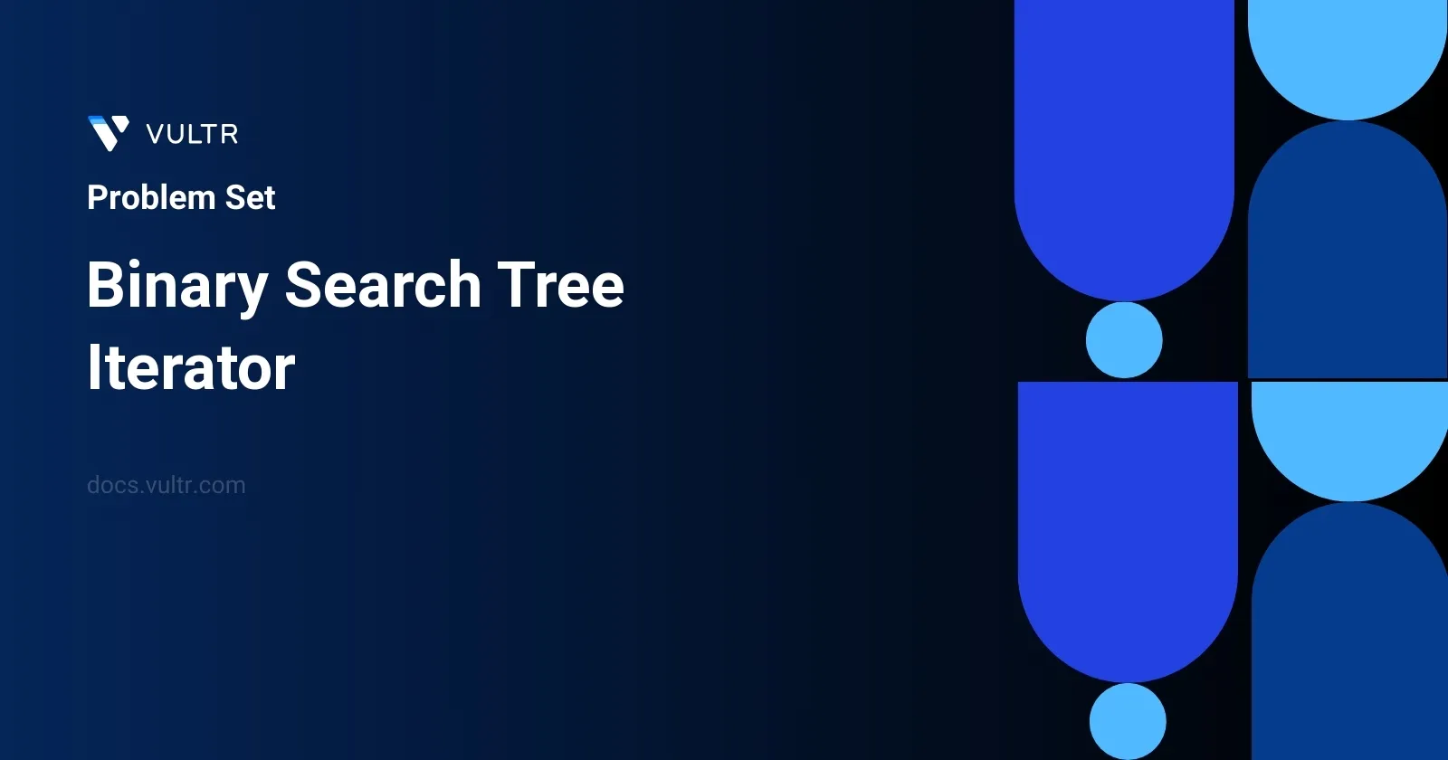 Binary Search Tree Iterator header image