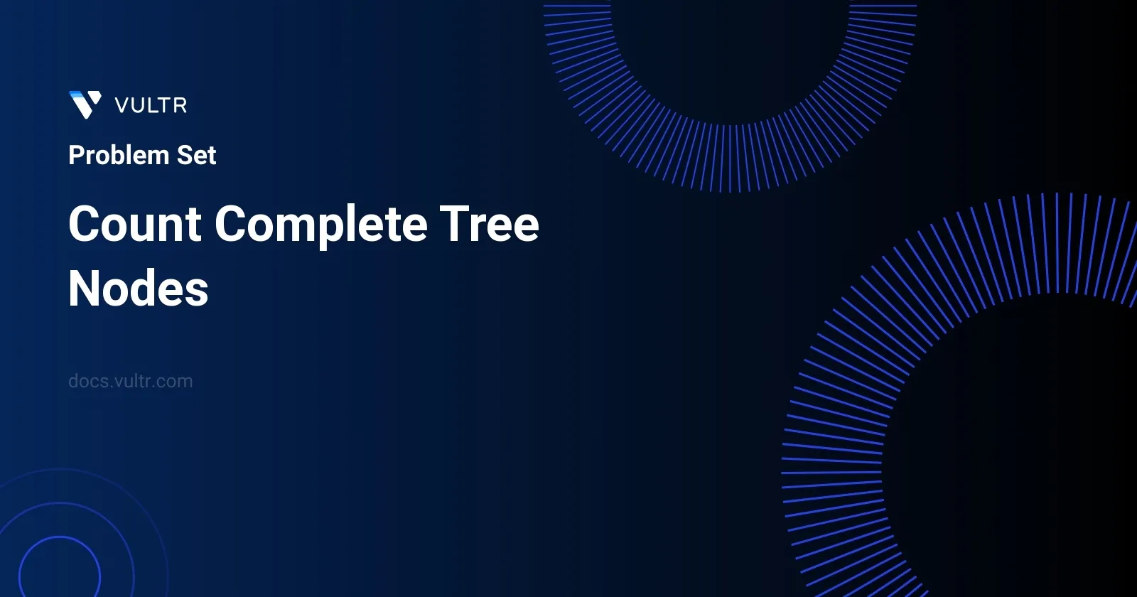 Count Complete Tree Nodes header image