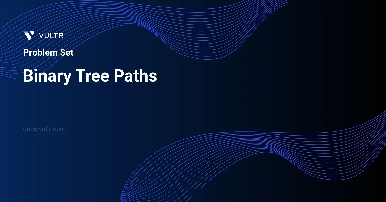 Binary Tree Paths header image
