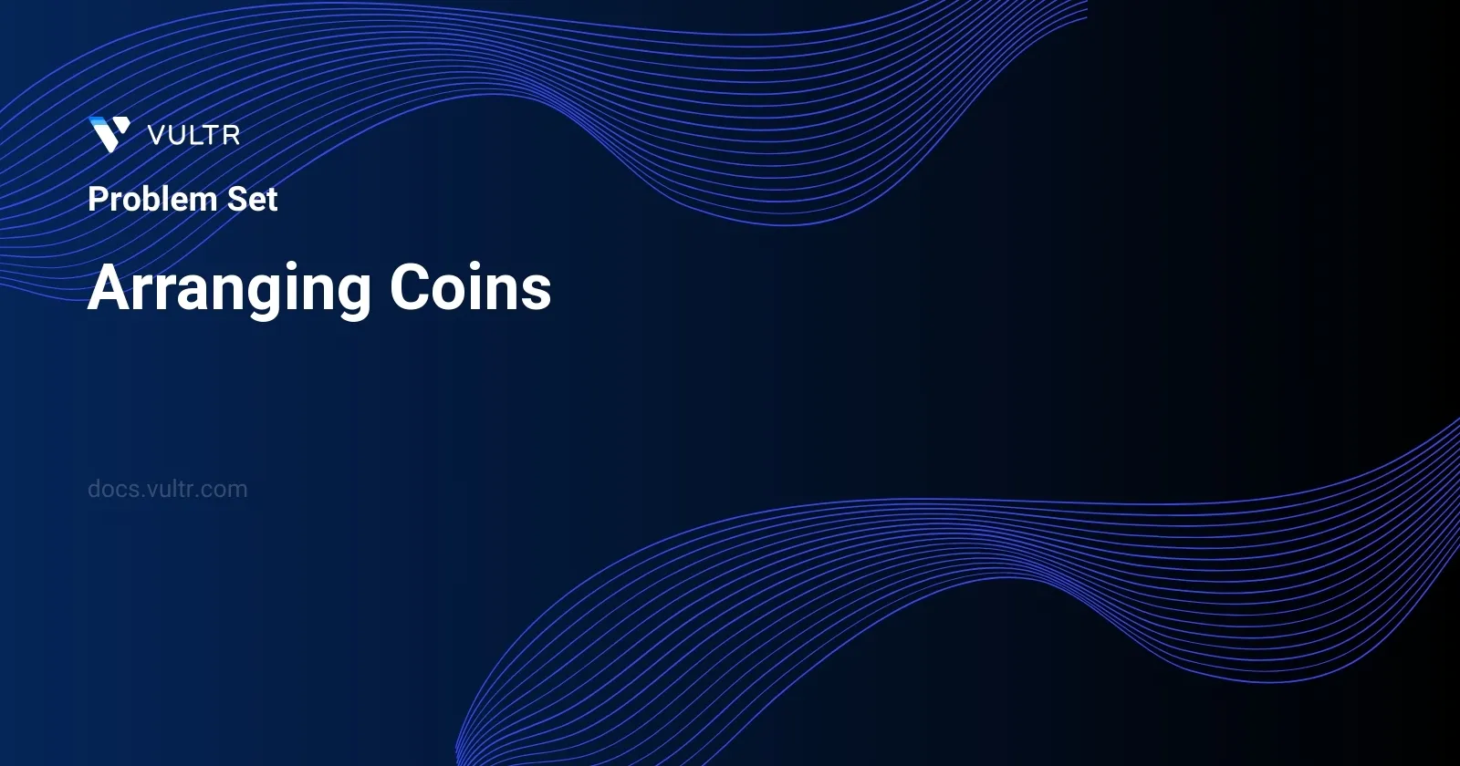 Arranging Coins header image