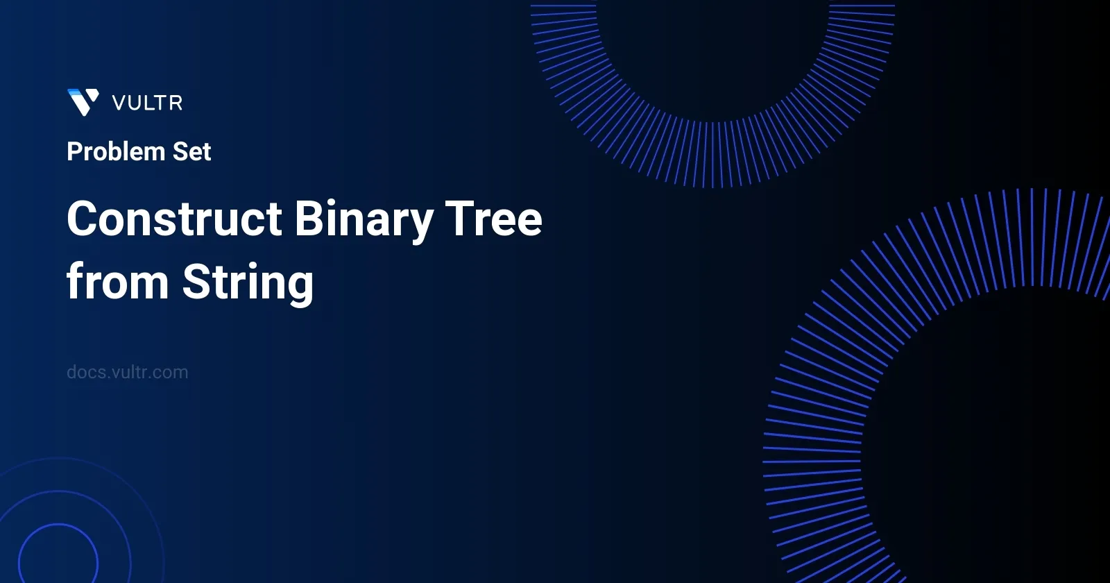 Construct Binary Tree from String header image