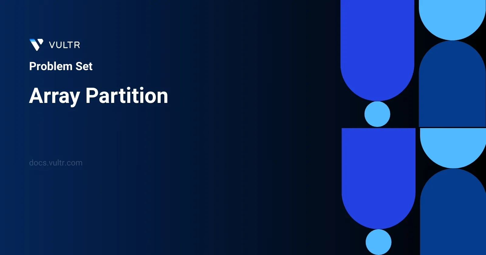 Array Partition header image