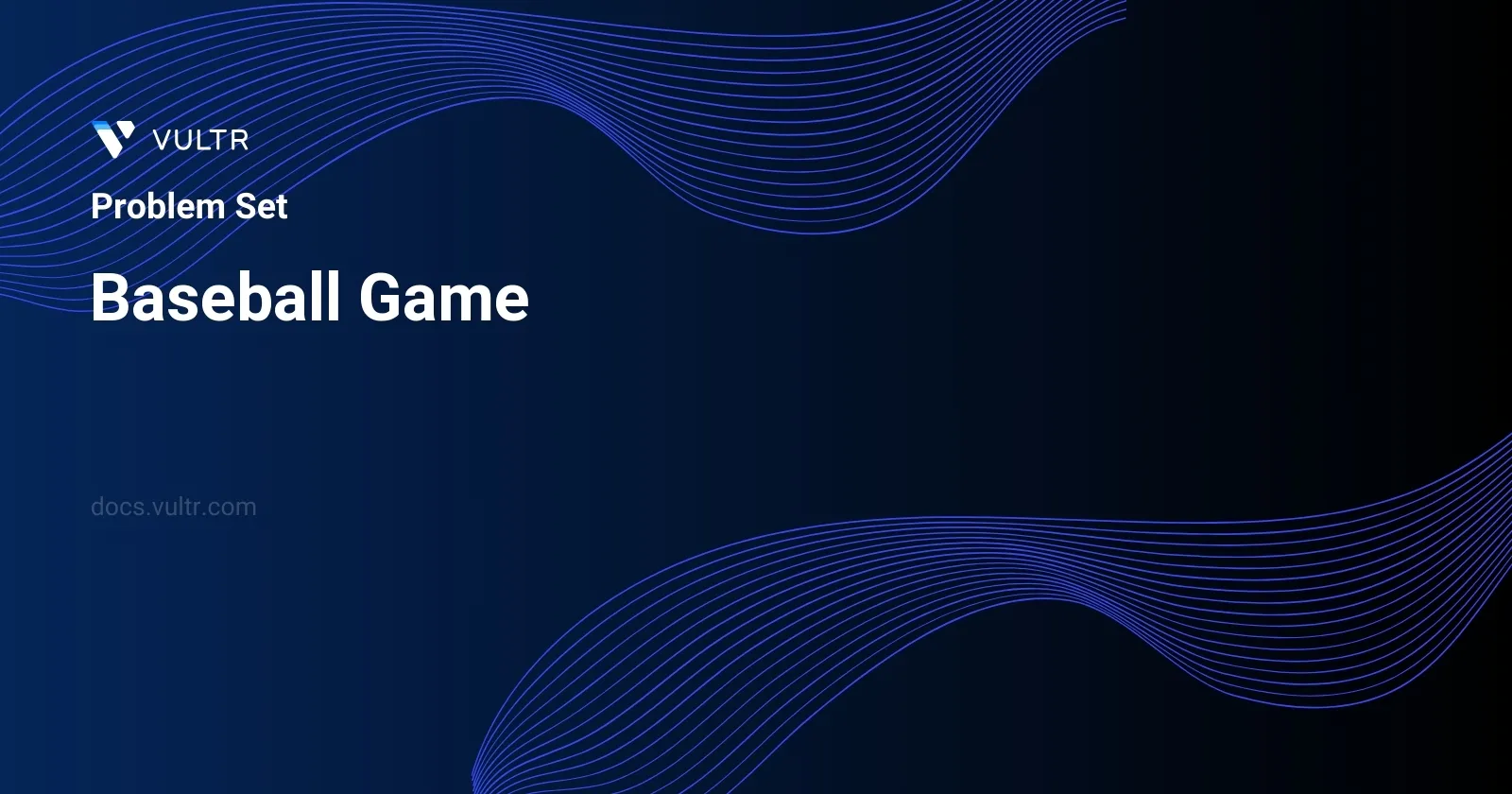 Baseball Game header image