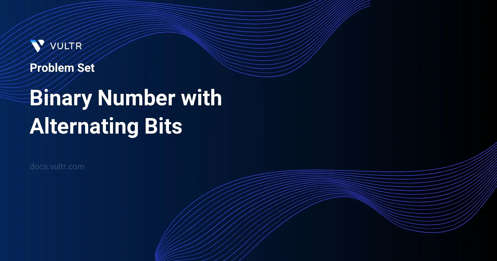 Binary Number with Alternating Bits header image