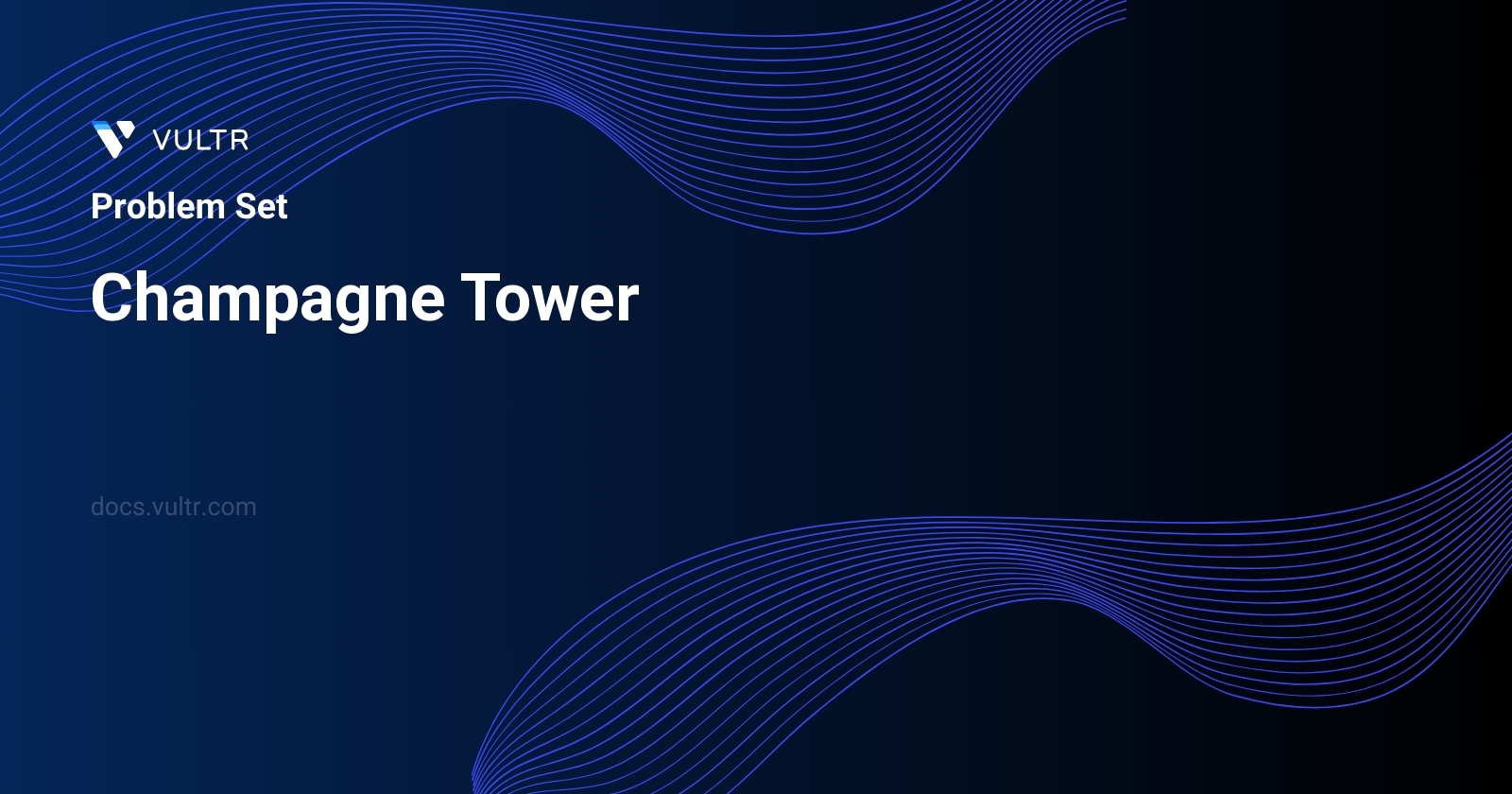 Champagne Tower header image