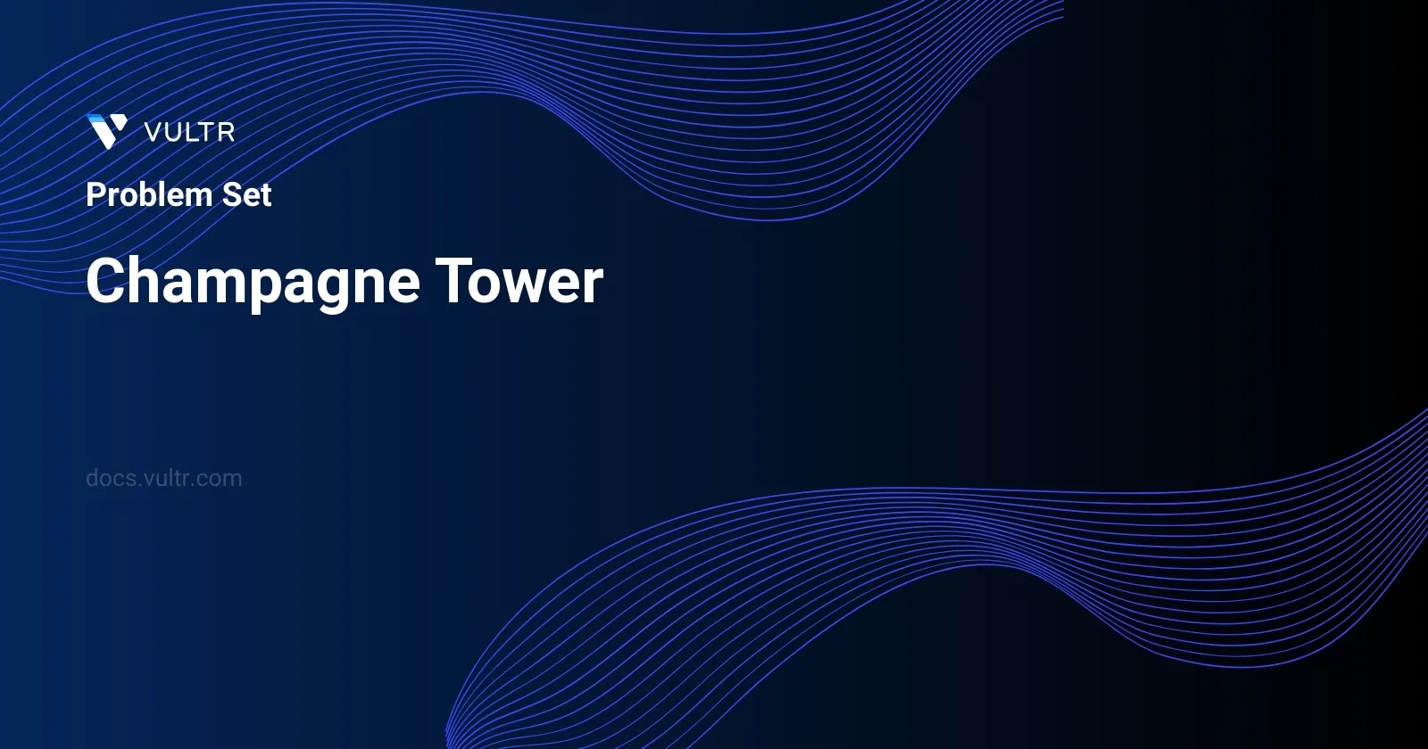 Champagne Tower header image