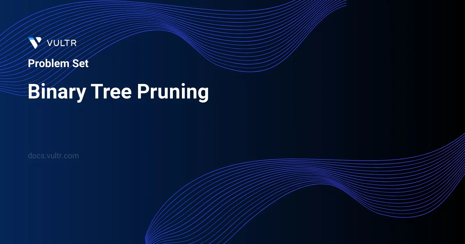 Binary Tree Pruning header image