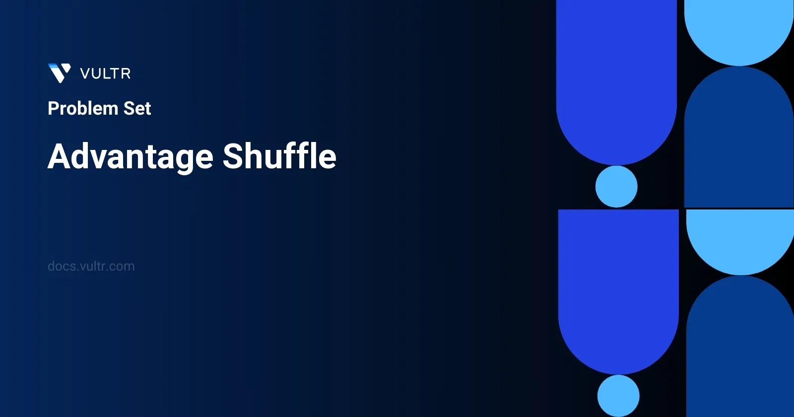 Advantage Shuffle header image